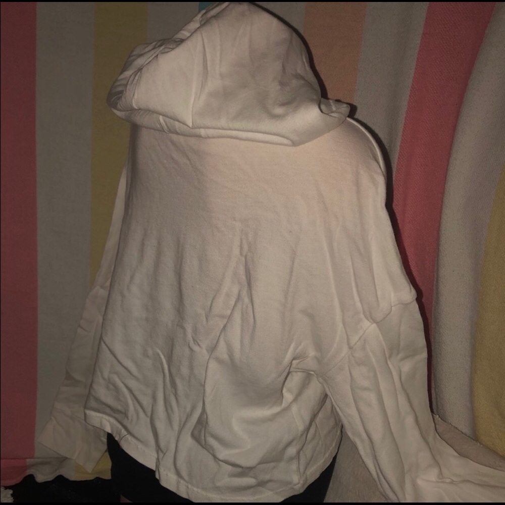 Billabong Cropped Hooded Tee. L - Picture 7 of 8